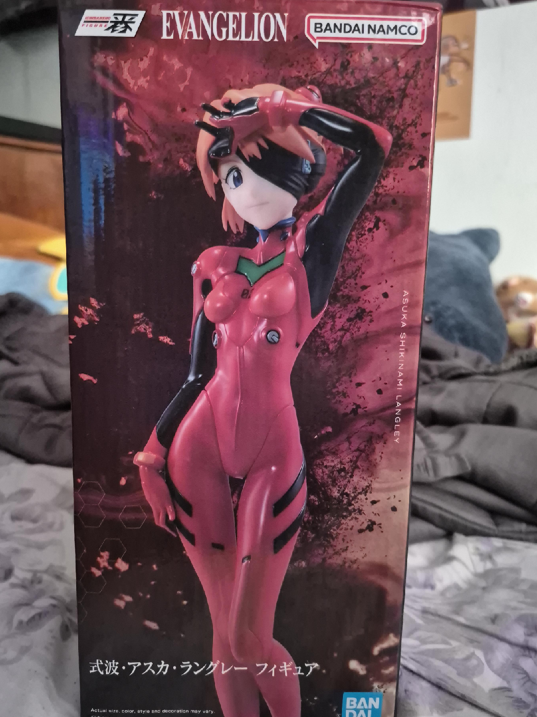 Evangelion Asuka Shikinami Langley Figure by Bandai Namco thumbnail
