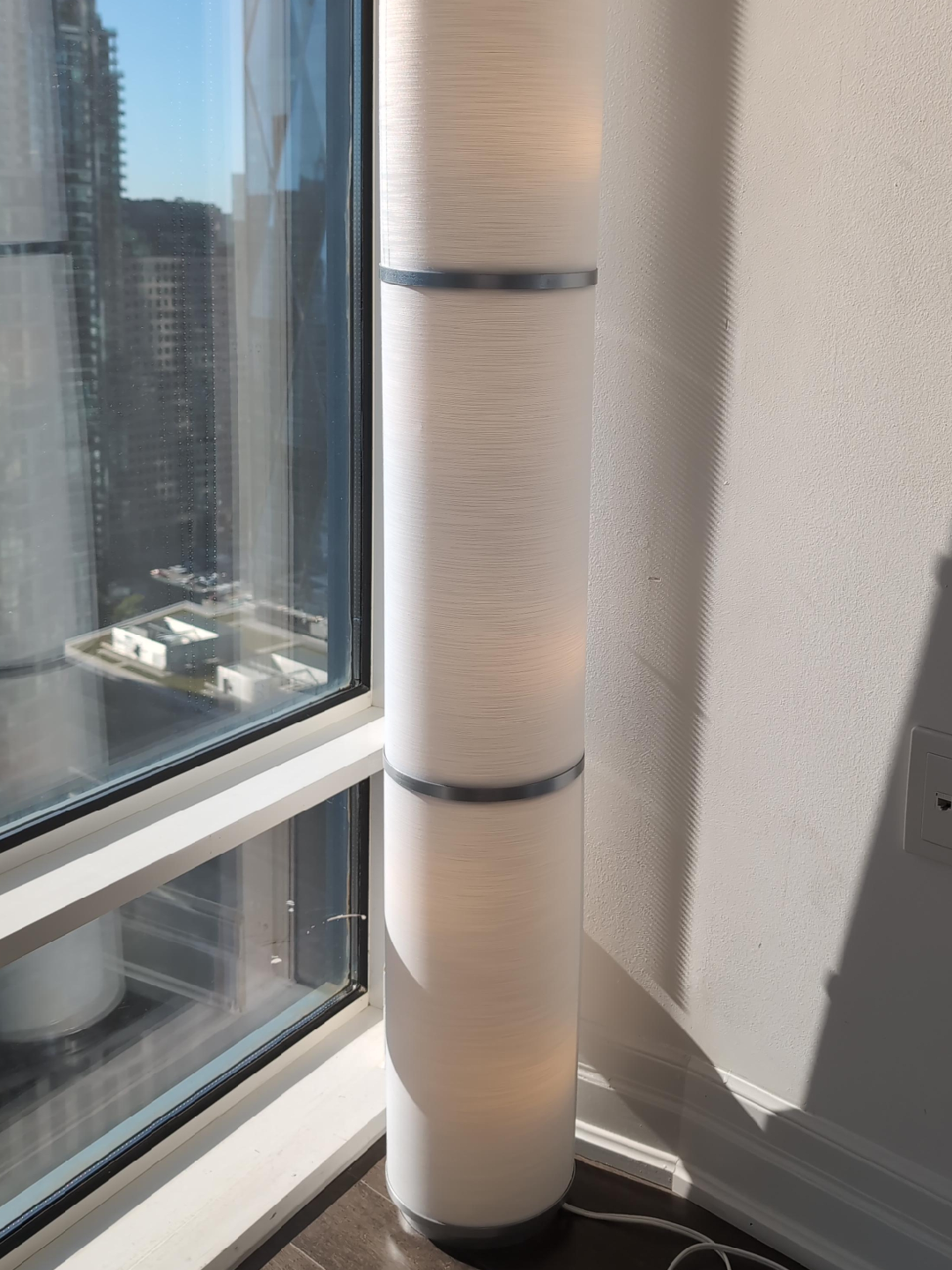 Ikea Vidja White Floor Lamp