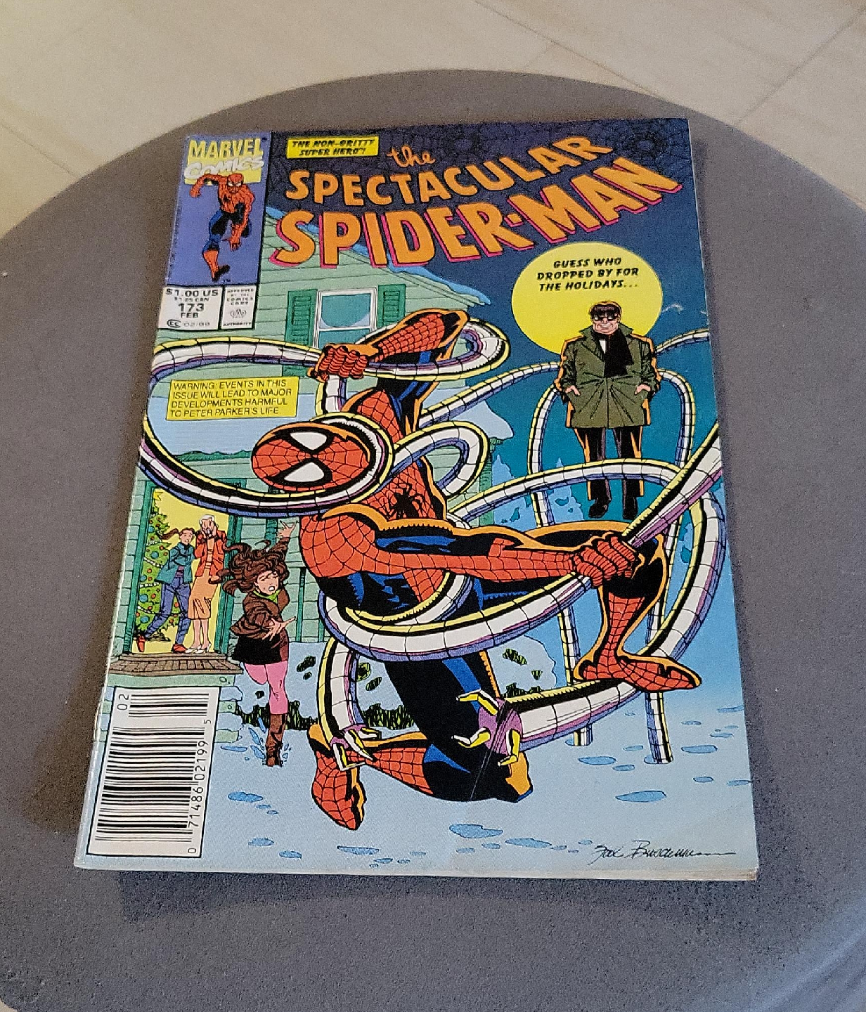 Spectacular Spider-Man #173 Comic Book thumbnail