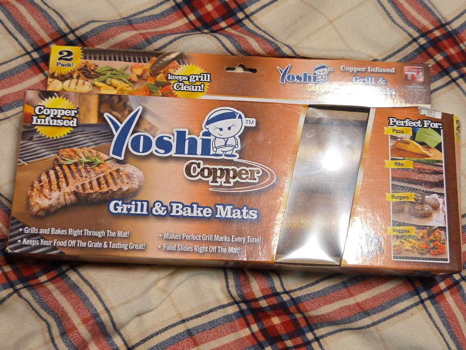 Yoshi Copper Grill & Bake Mats - 2 Pack thumbnail