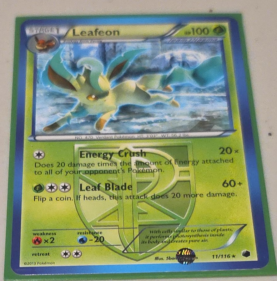 Leafeon Pokemon Card thumbnail