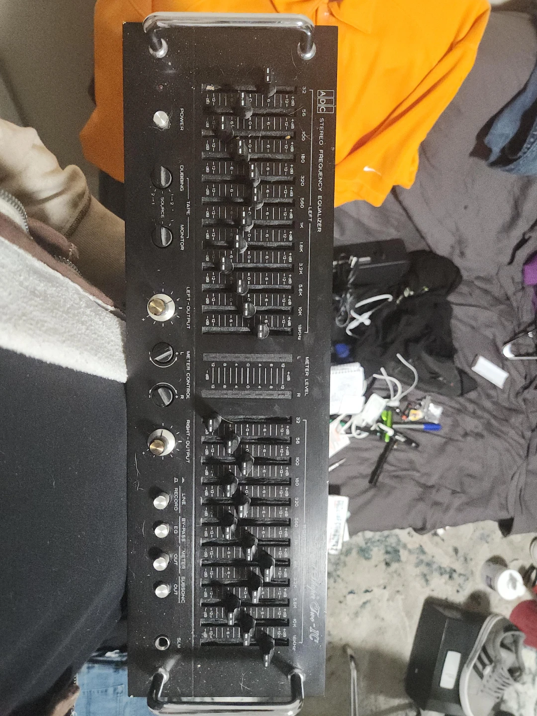 ADC Stereo Frequency Equalizer Two-IC