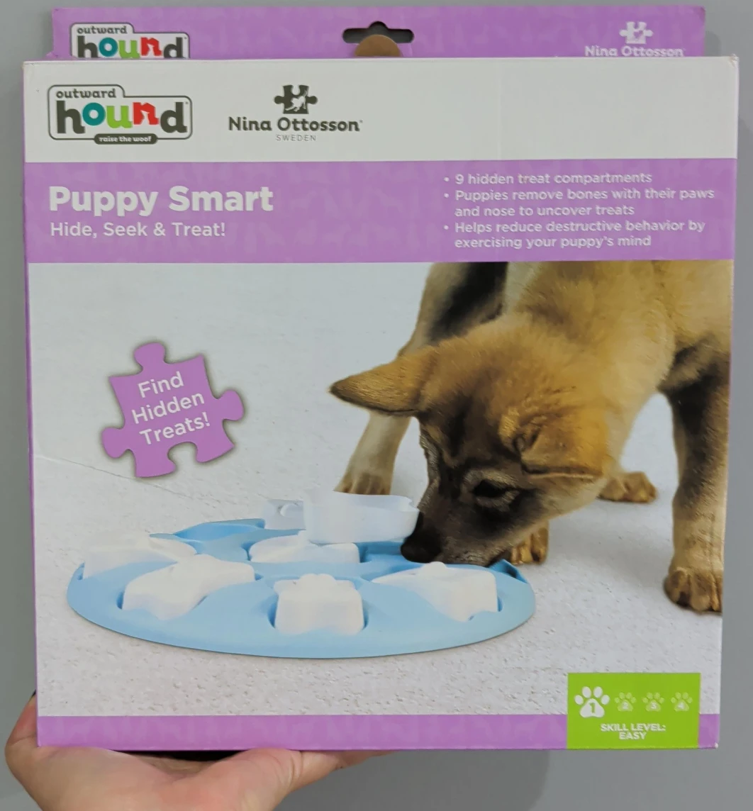Nina Ottosson Puppy Smart Hide & Seek Treat Game thumbnail