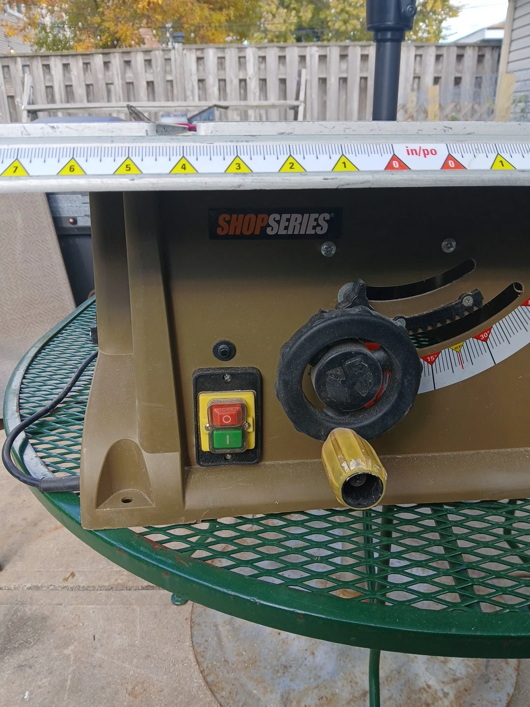 ShopSeries SS7203 Table Saw