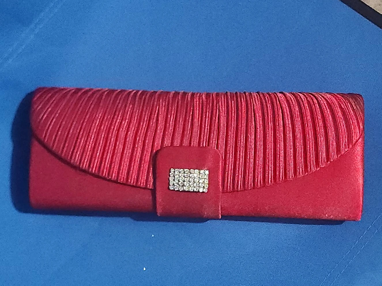 Red Evening Clutch Purse
