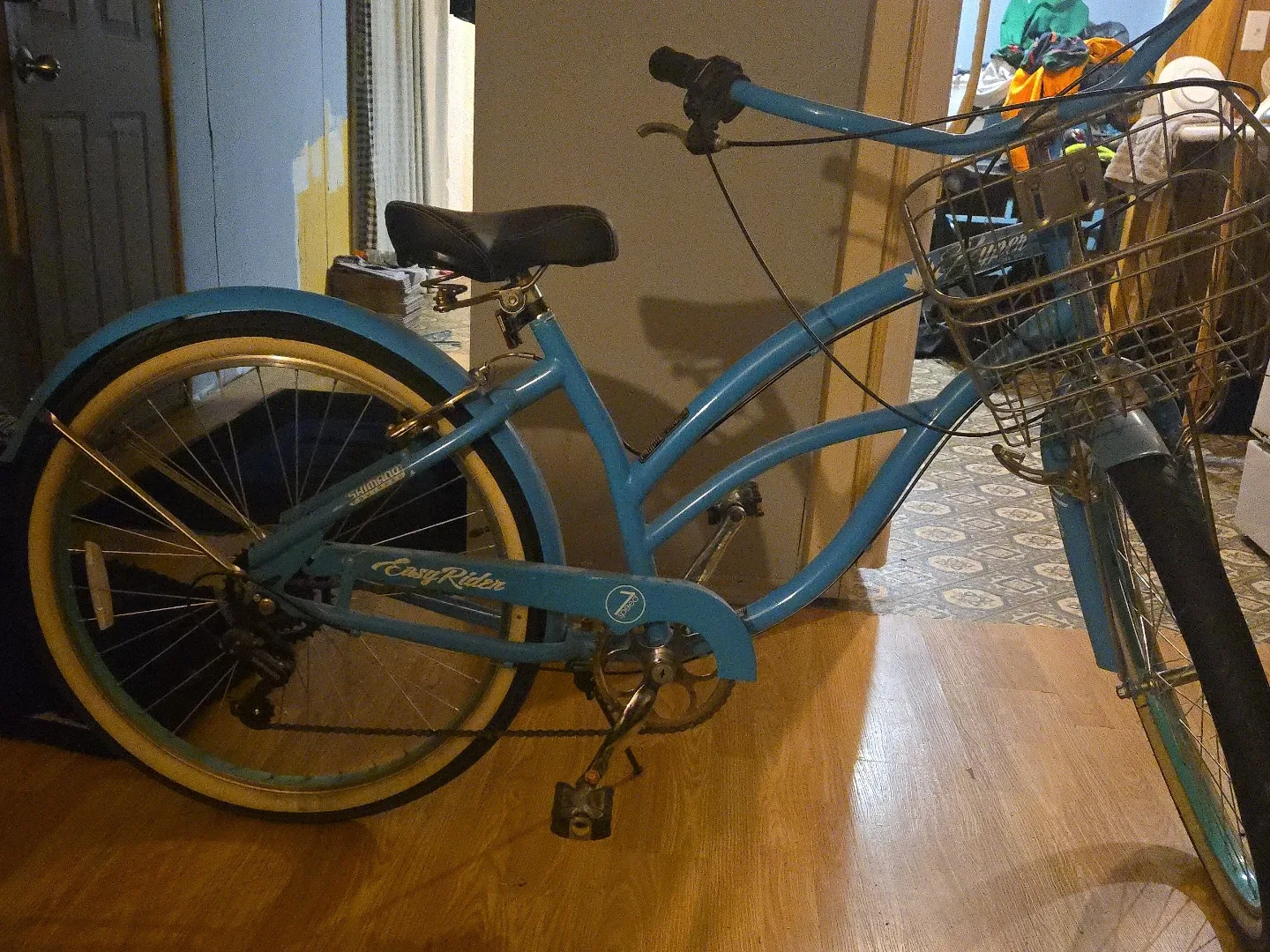 Easy Rider Beach Cruiser Bike - Blue