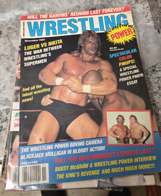 Wrestling Power Magazine November 1987
