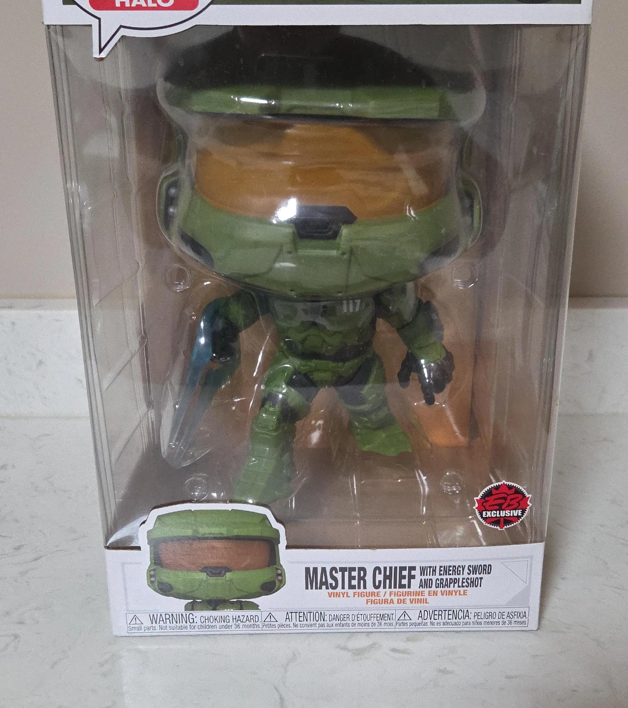 Halo Master Chief Funko Pop Vinyl Figure - Exclusive