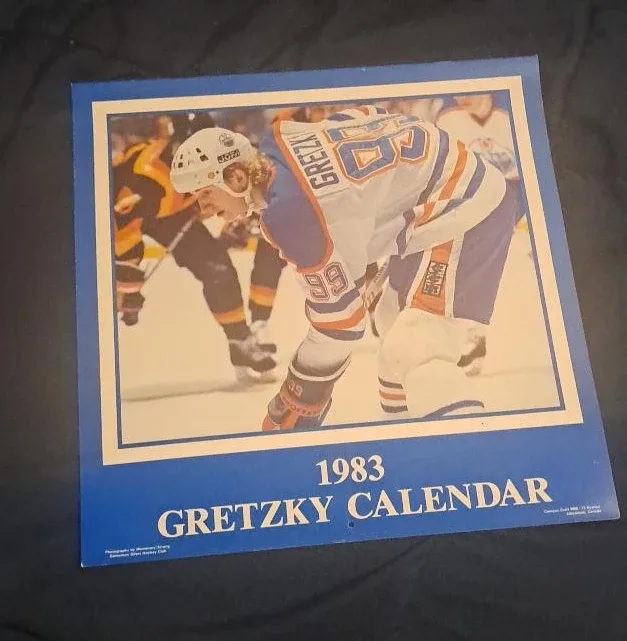1983 Gretzky Calendar