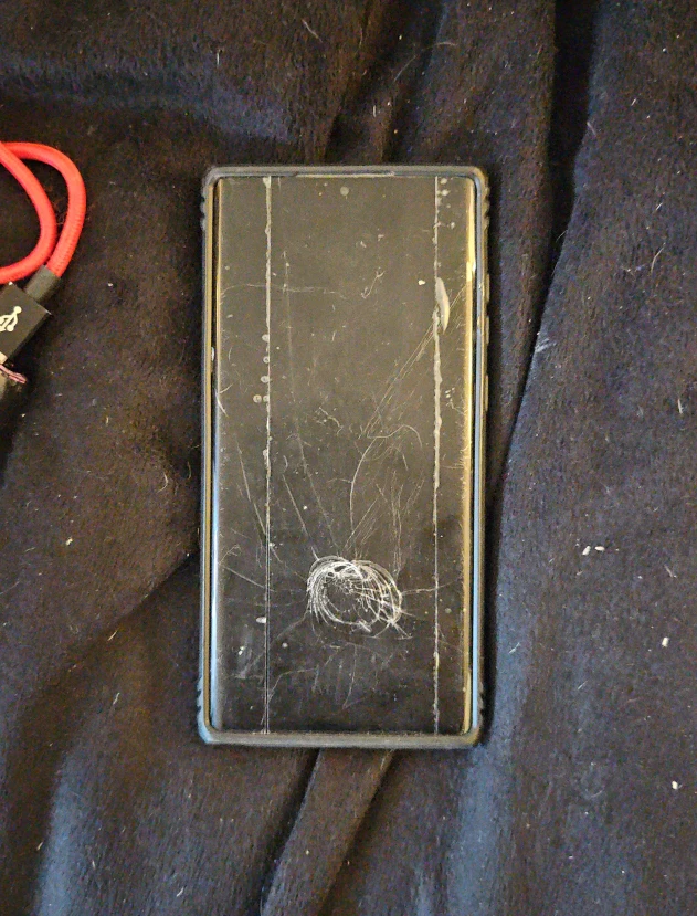 Used Cell Phone - Scratched Screen
