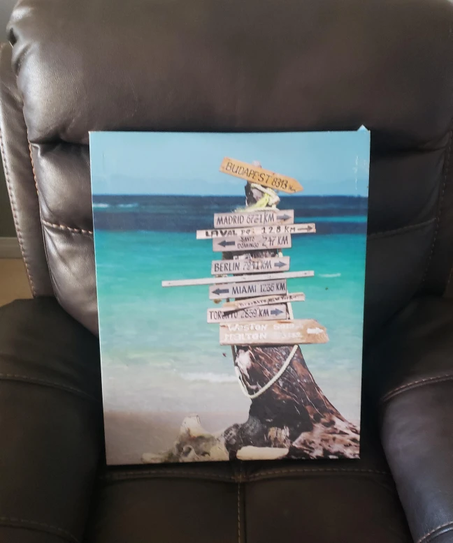 Travel Destination Canvas Print