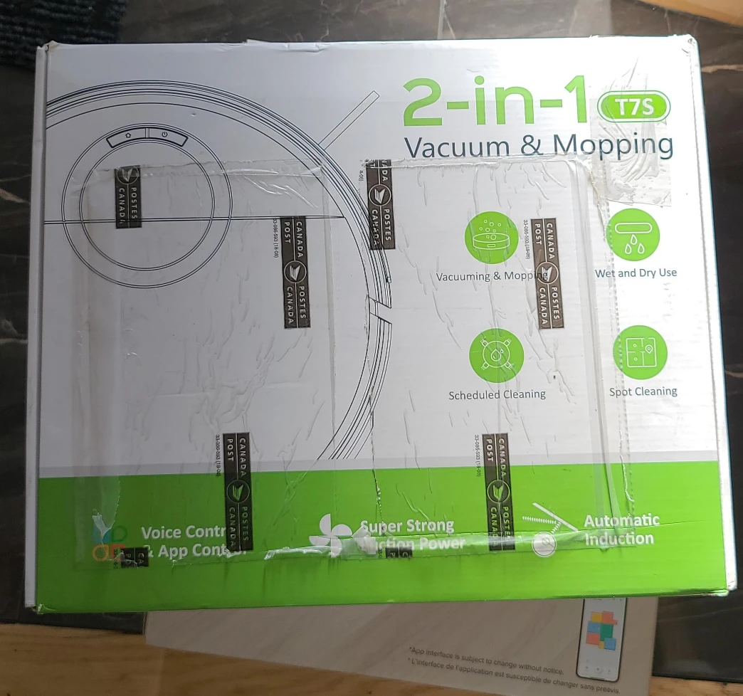 2-in-1 T7S Vacuum & Mopping Robot - New in Box!