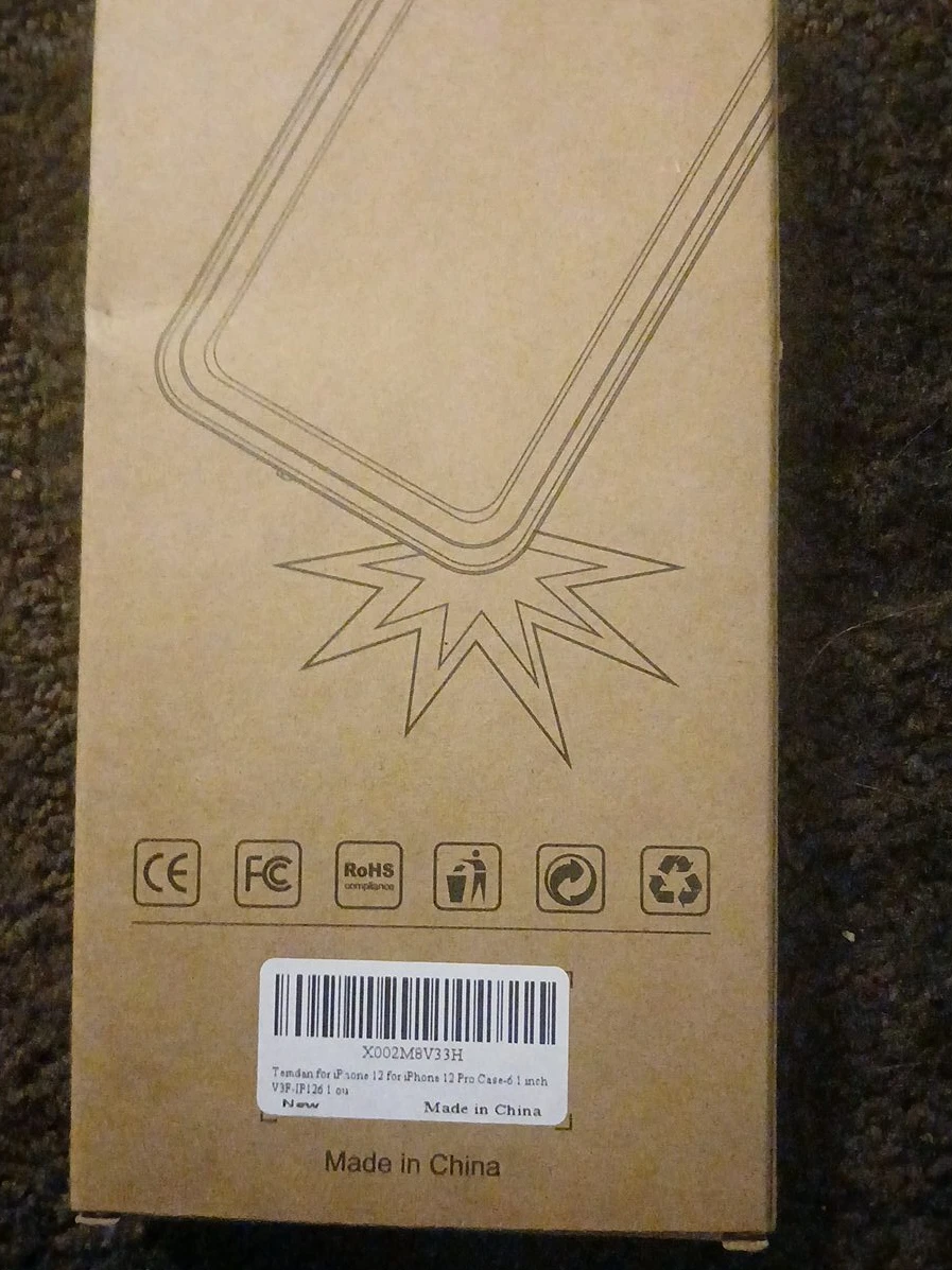 New Temdan iPhone 12/12 Pro Case - 6.1 inch