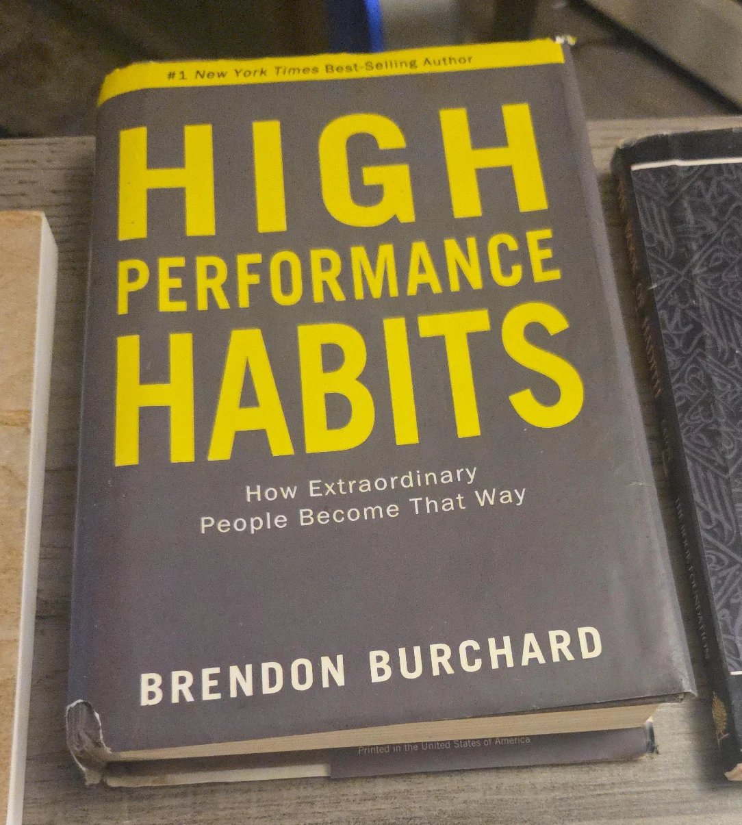 High Performance Habits by Brendon Burchard