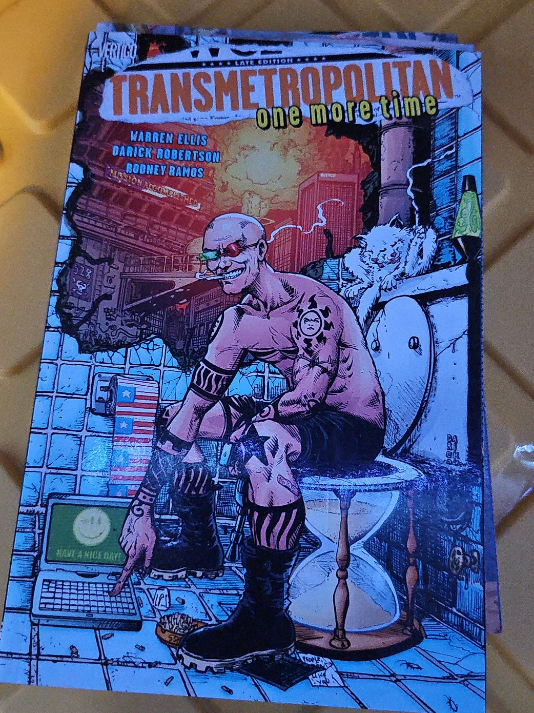 Transmetropolitan One More Time Comic Book image indicator(1)