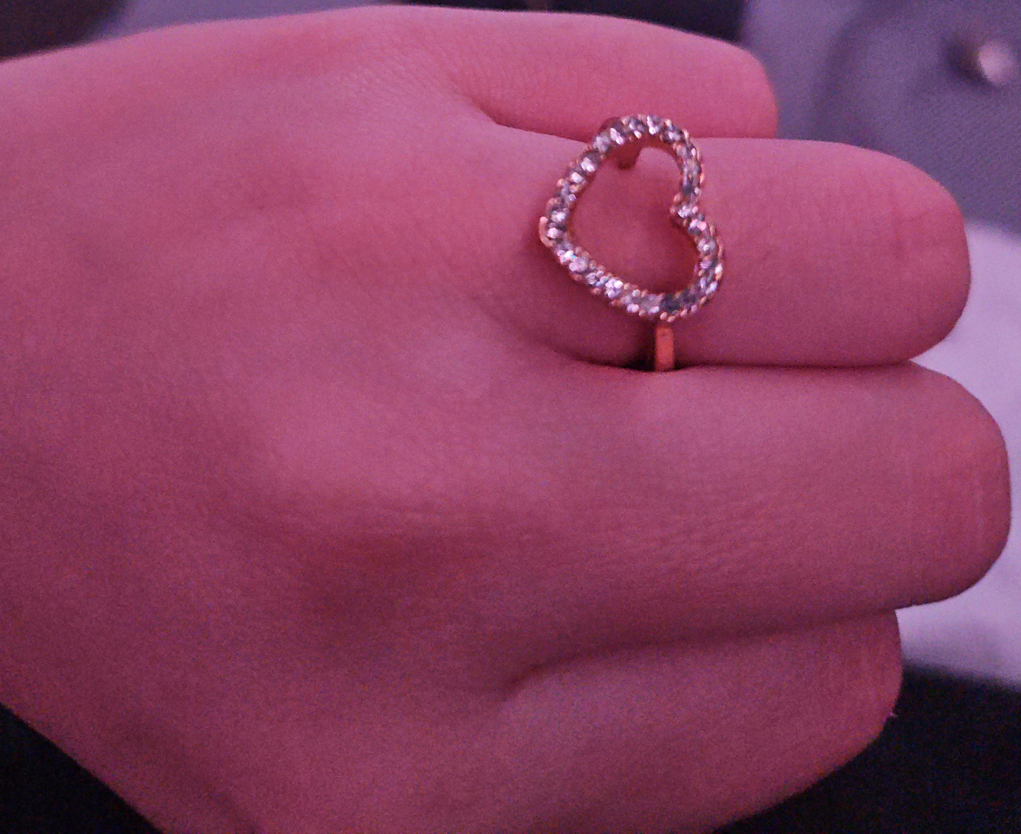 Heart-shaped Ring