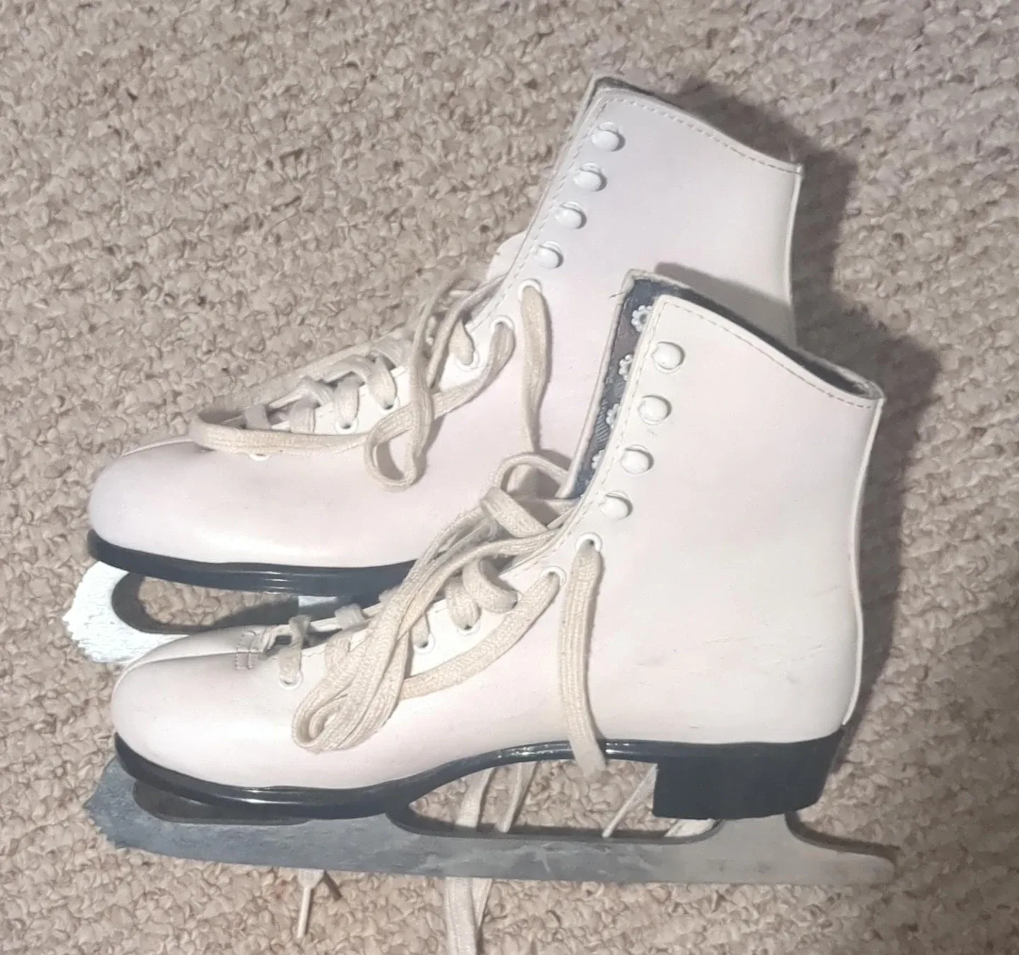White Ice Skates