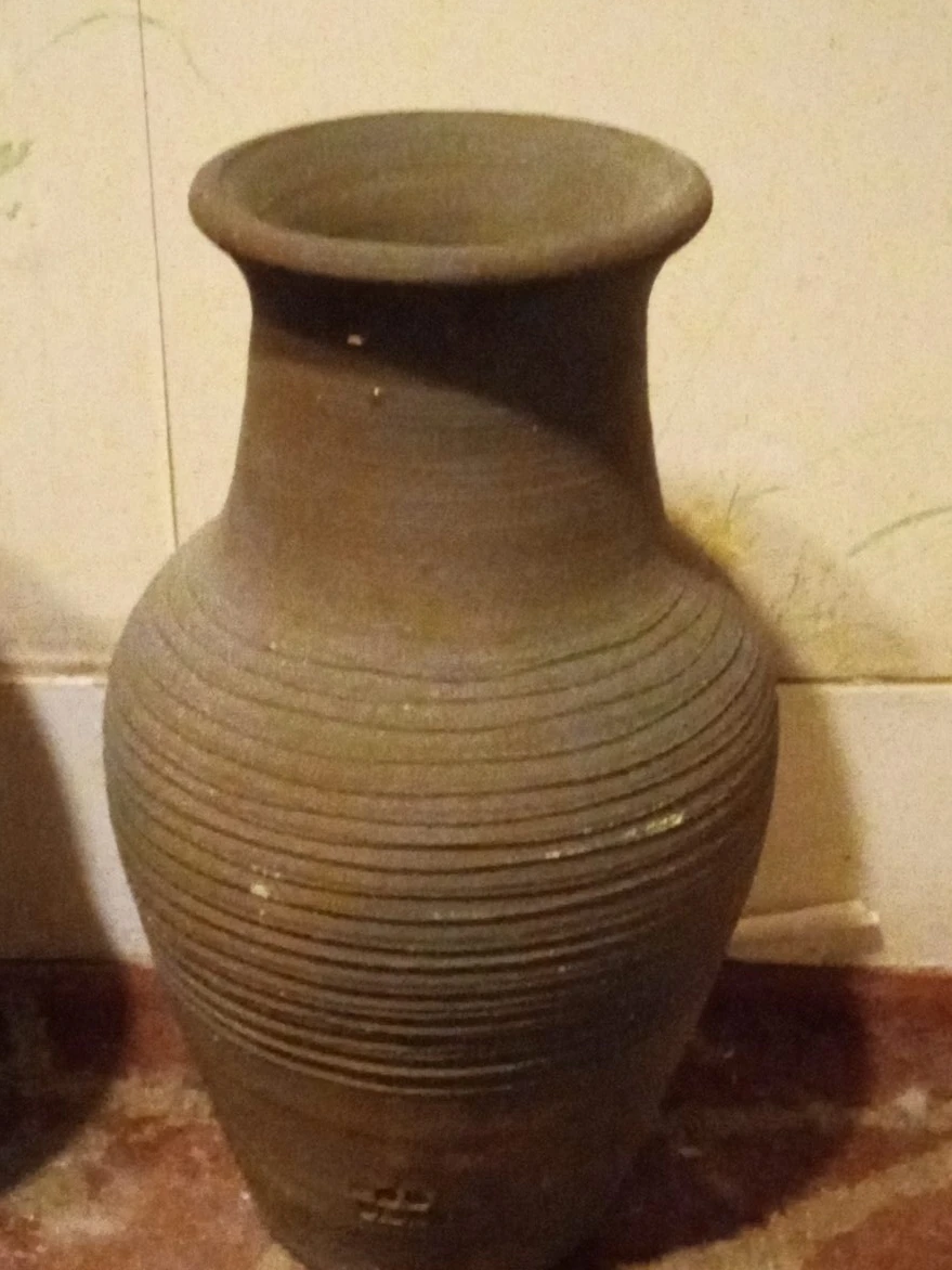 Brown Terracotta Vase