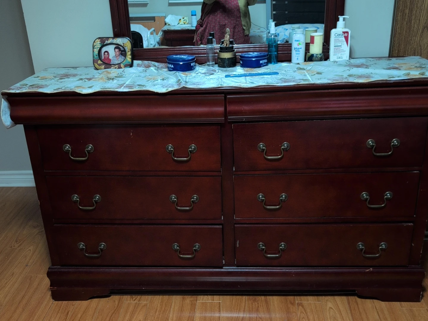 Dark Wood Dresser