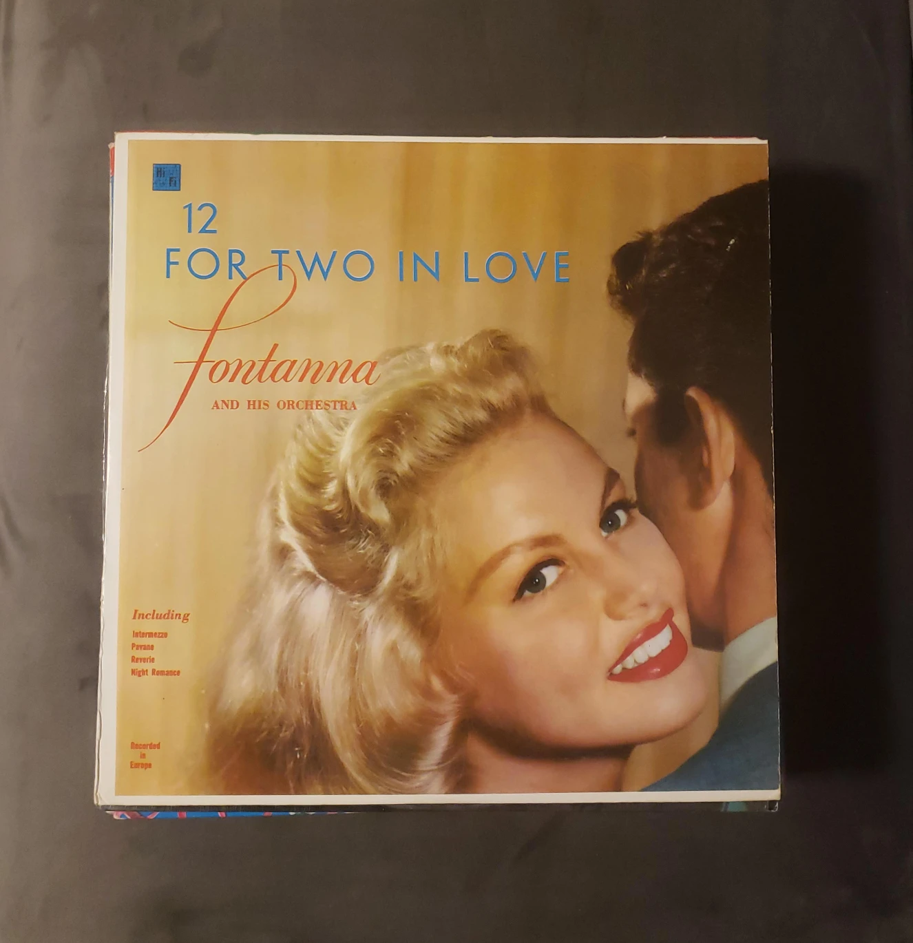 Fontanna and His Orchestra - 12 for Two in Love Vinyl Record thumbnail
