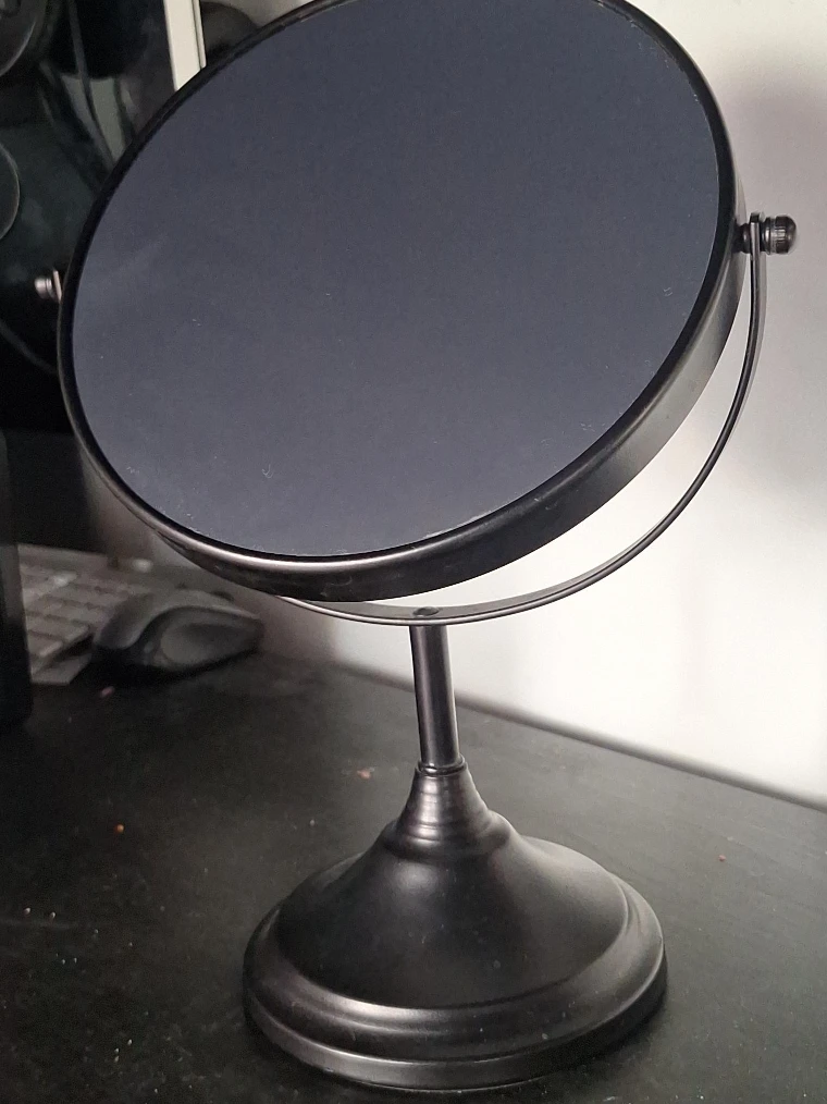 Black Vanity Mirror