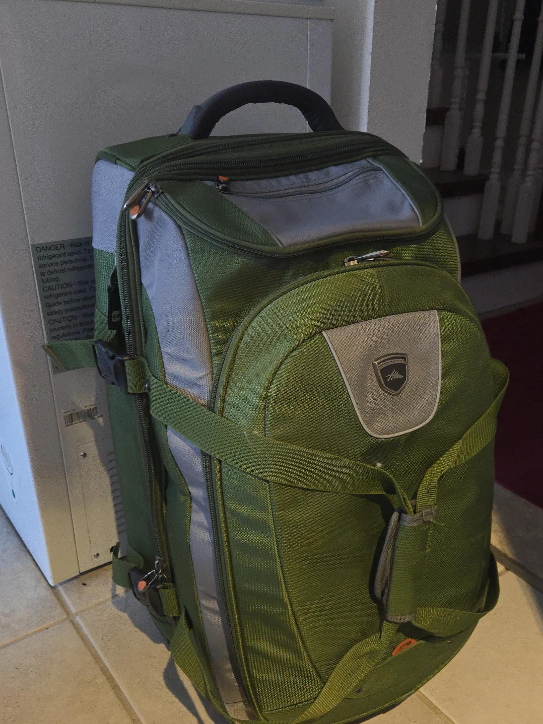 High Sierra Wheeled Backpack Travel Duffle