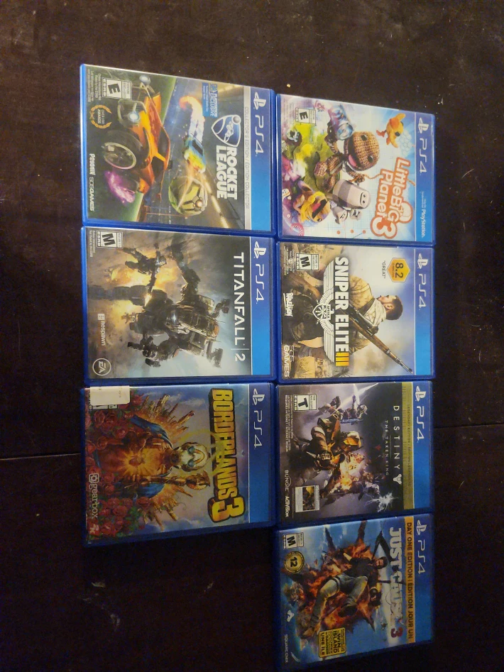 PS4 Games Bundle: Rocket League, Borderlands 3 & More!