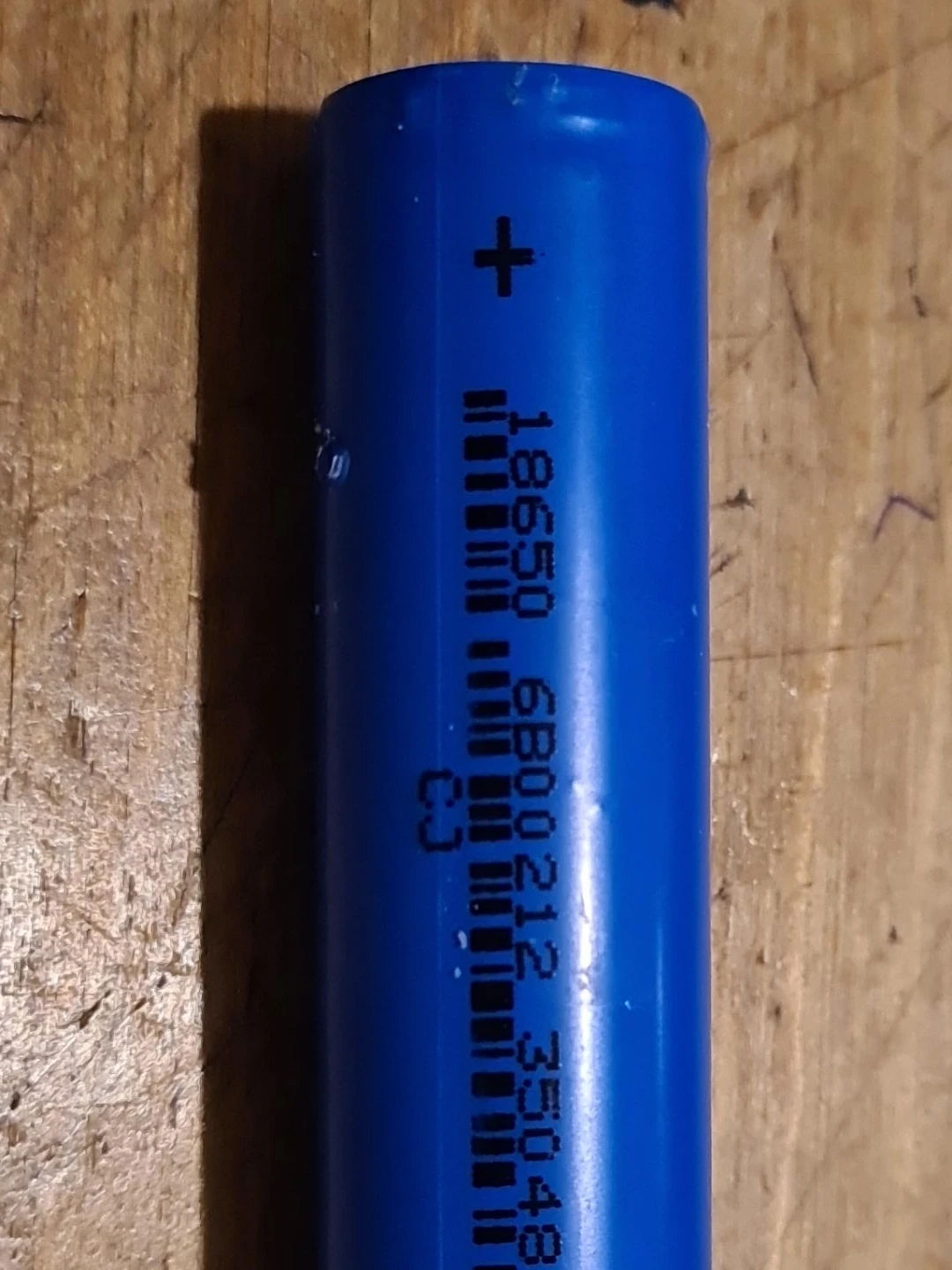 18650 Battery - Blue