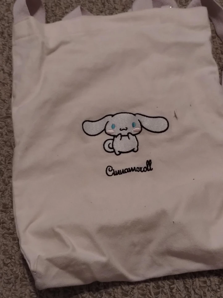 Cinnamoroll White Tote Bag