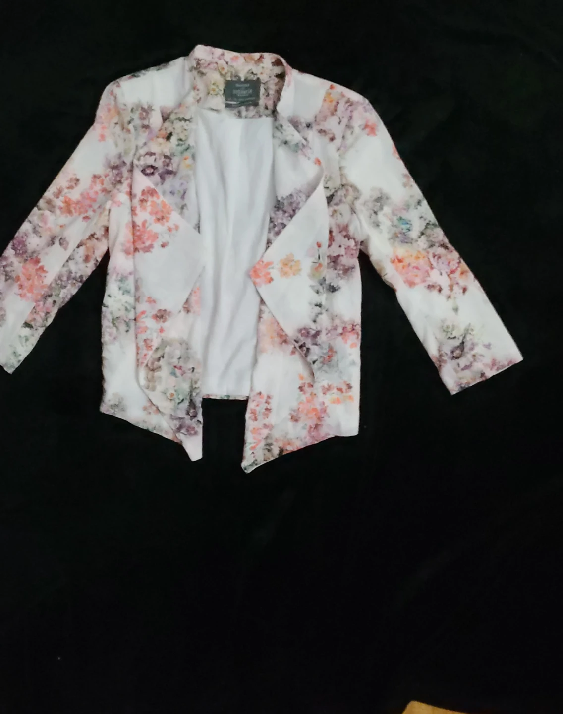 Bershka Floral Print Blazer - Size L