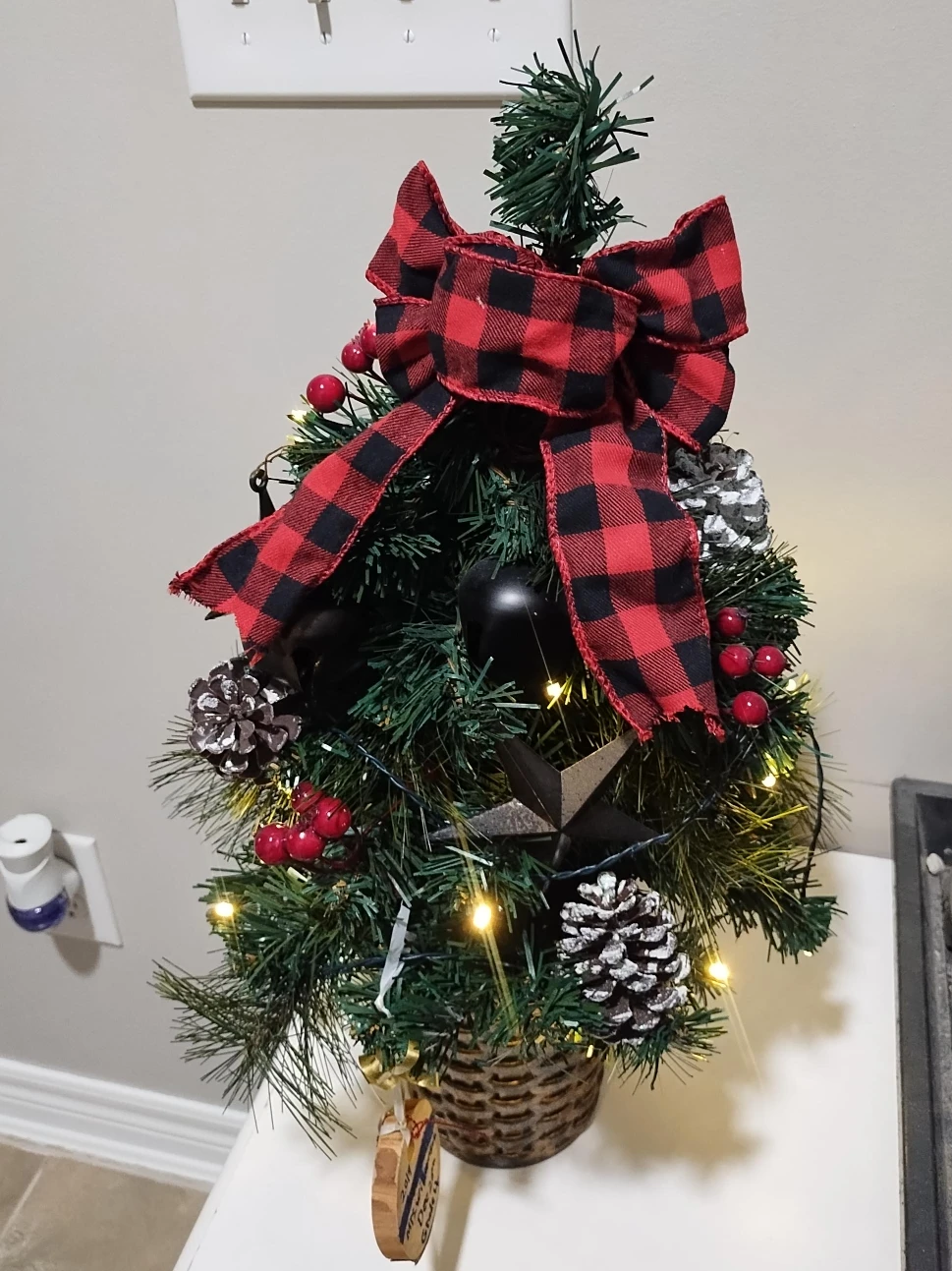Small Decorated Christmas Tree