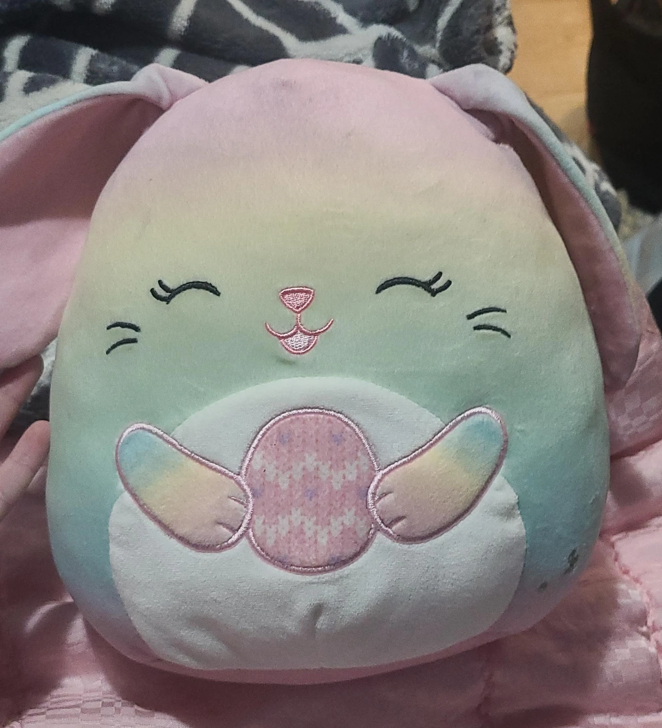 Squishmallows Rainbow Bunny Plush thumbnail
