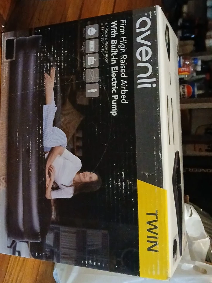 Avenli Twin Firm High Raised Airbed