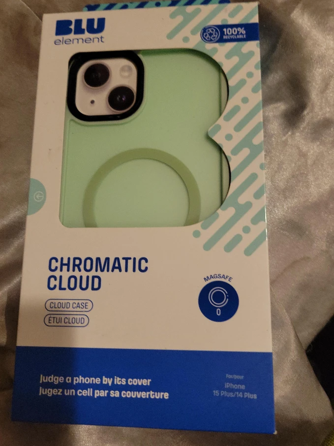 New BLU Element Chromatic Cloud iPhone 15 Plus/14 Plus Case