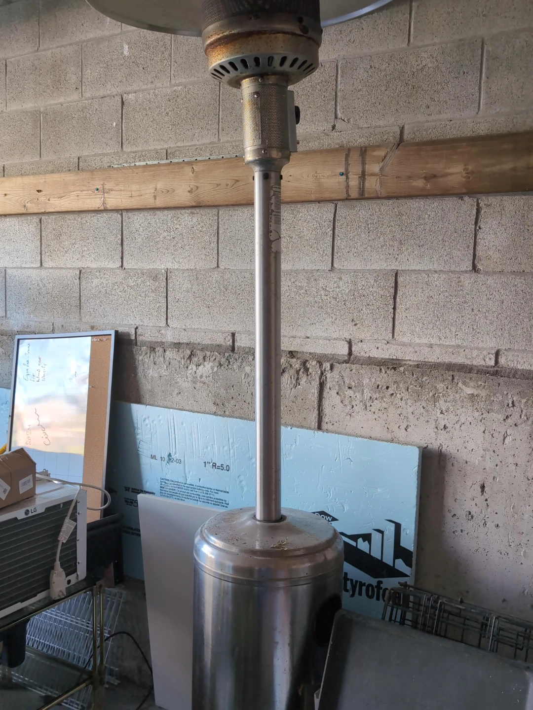 Patio Heater - Silver