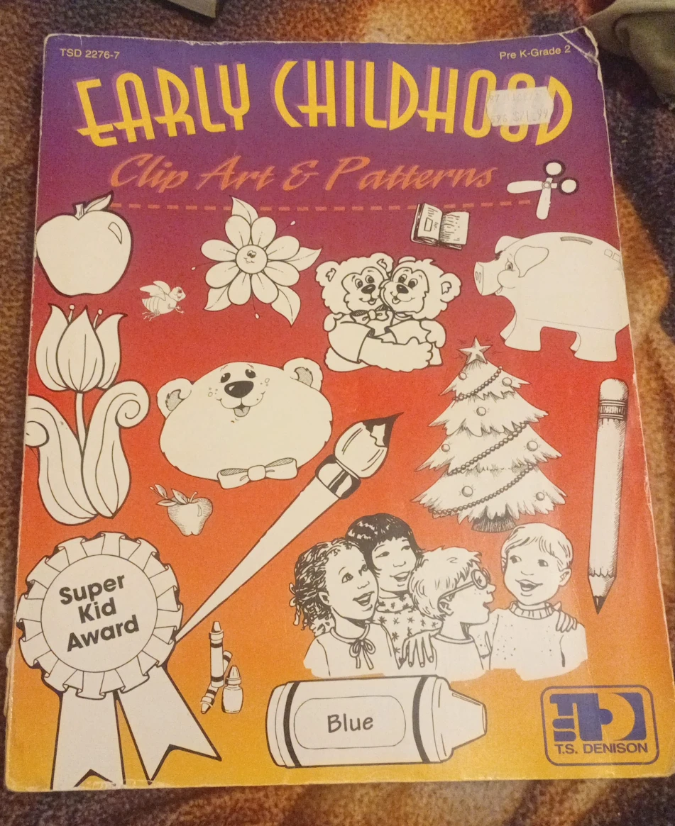 Early Childhood Clip Art & Patterns Book