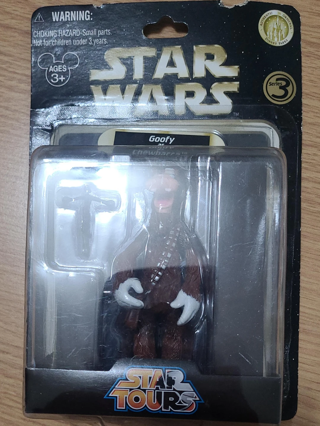 Star Wars Goofy Chewbacca Star Tours Series 3 thumbnail