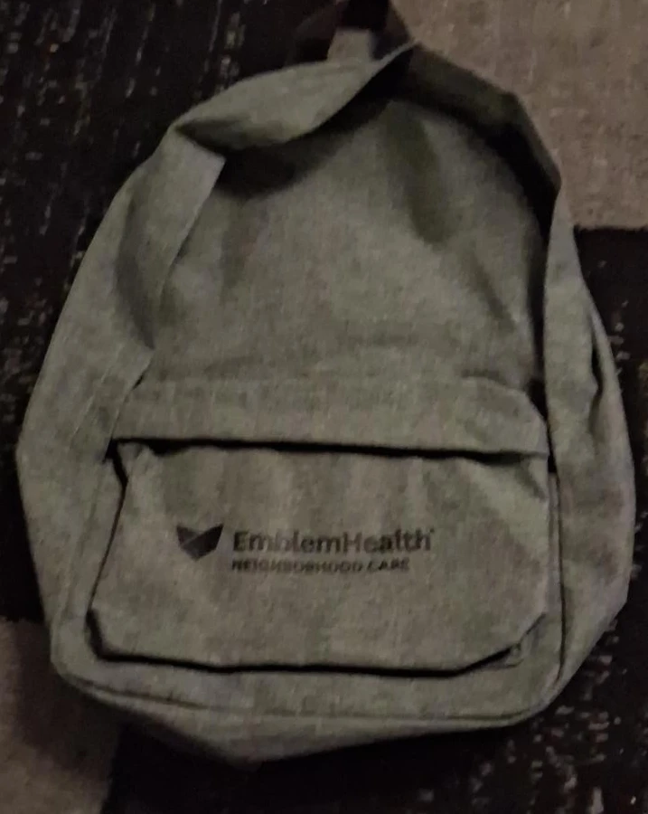EmblemHealth Backpack - Gray