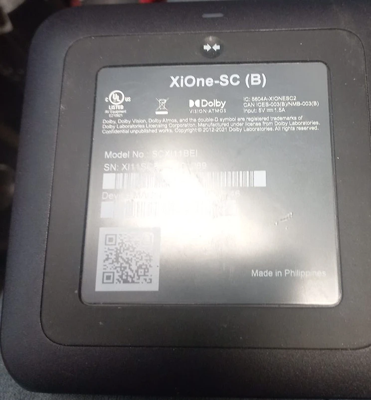 XiOne-SC (B) Streaming Device