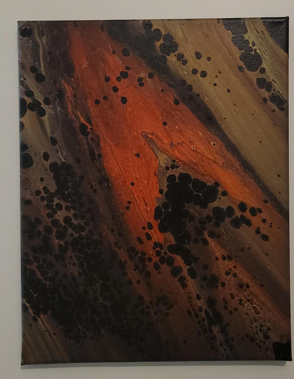 Abstract Fluid Art Painting