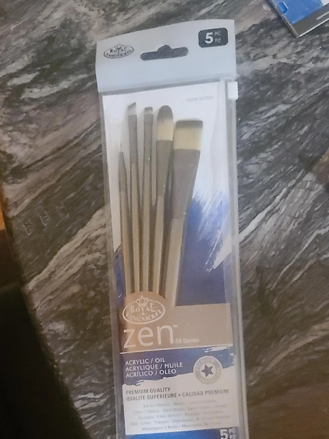 Royal & Langnickel Zen 93 Series Brush Set - 5 Piece thumbnail