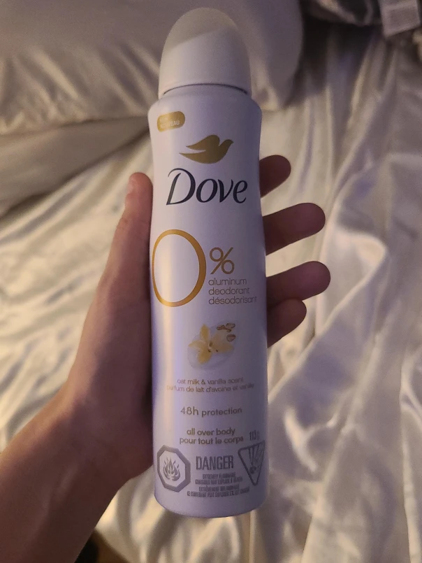 Dove 0% Aluminum Deodorant - New!
