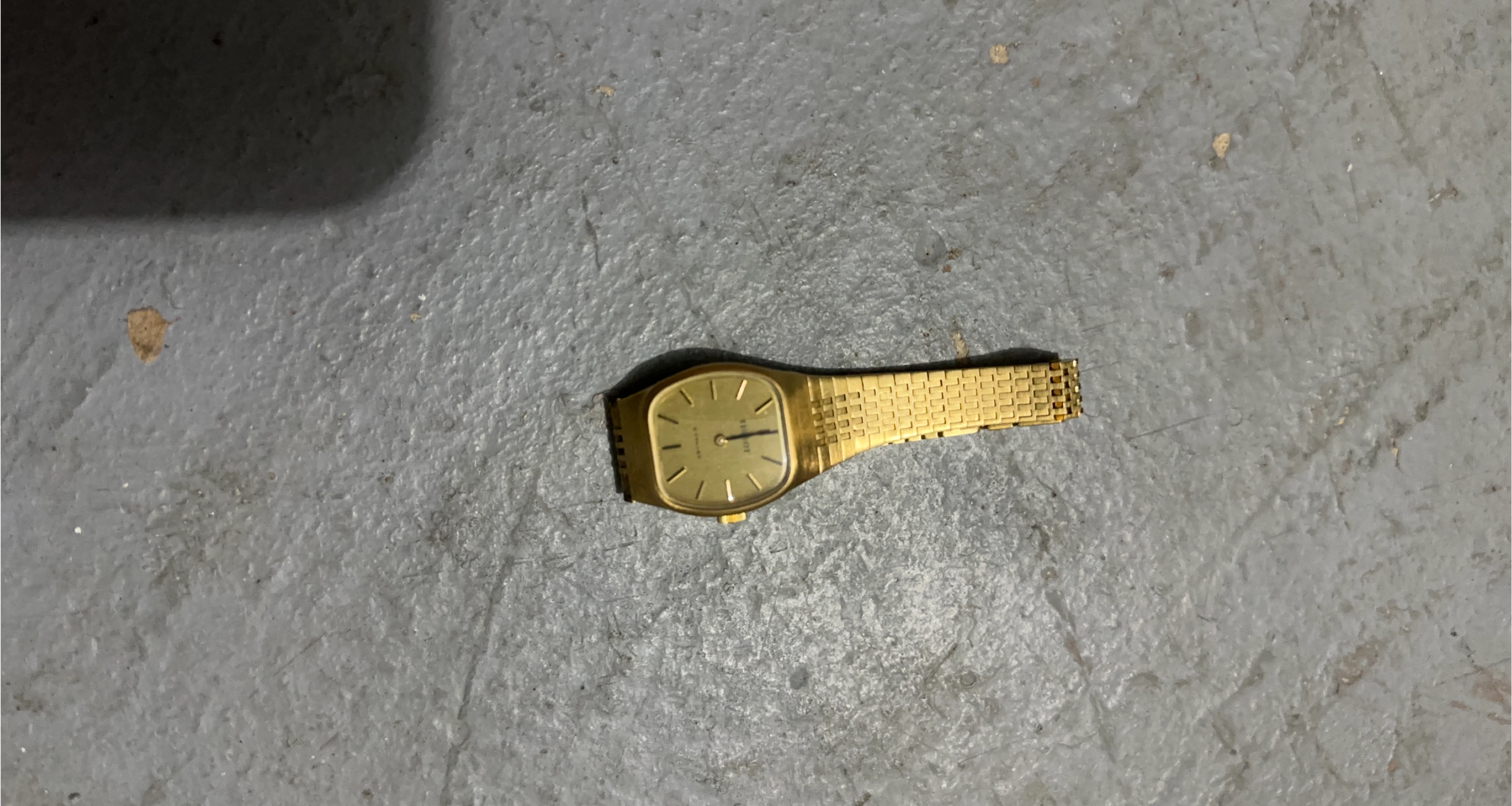 Vintage Tissot Gold Tone Dress Watch