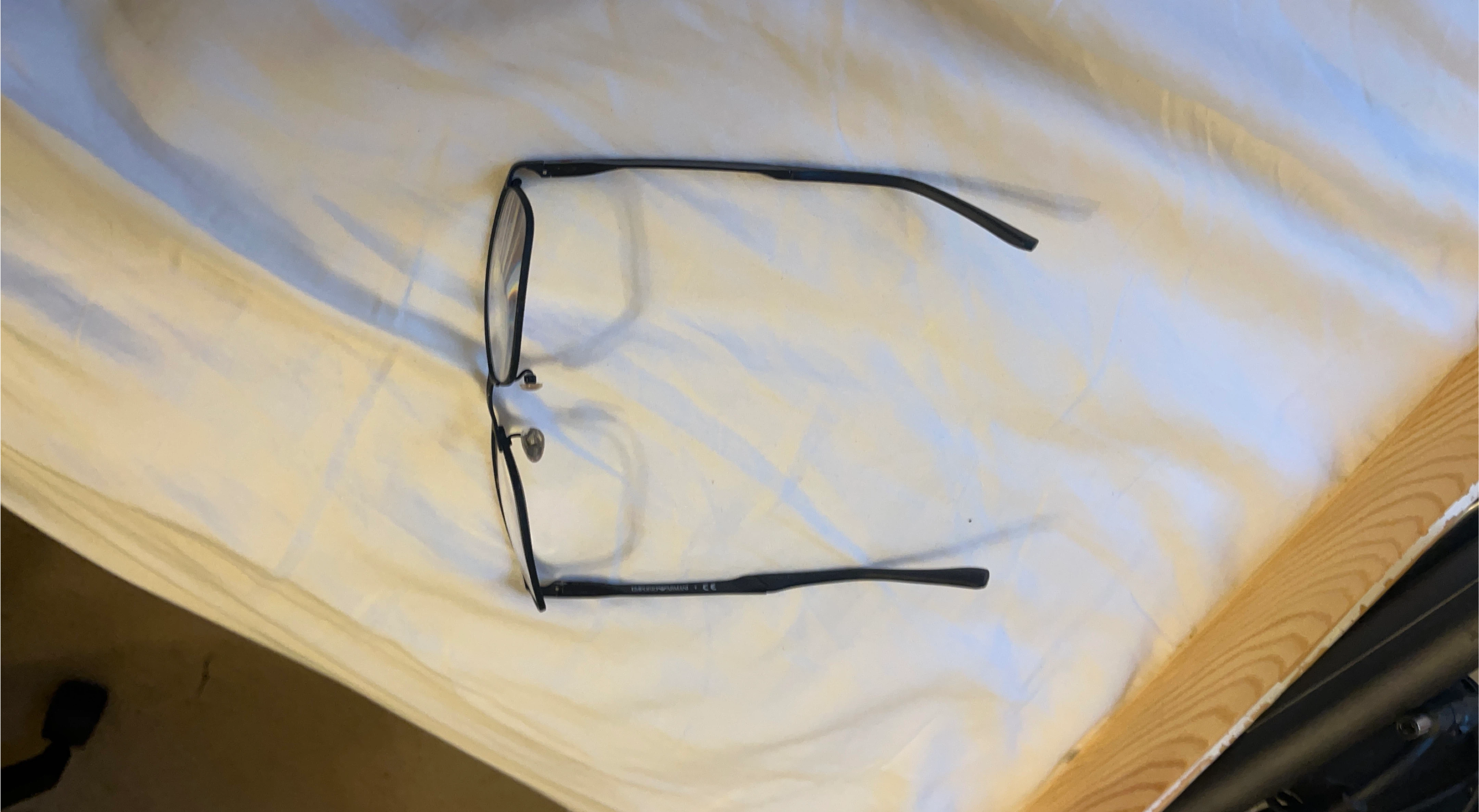 Emporio Armani Black Eyeglasses