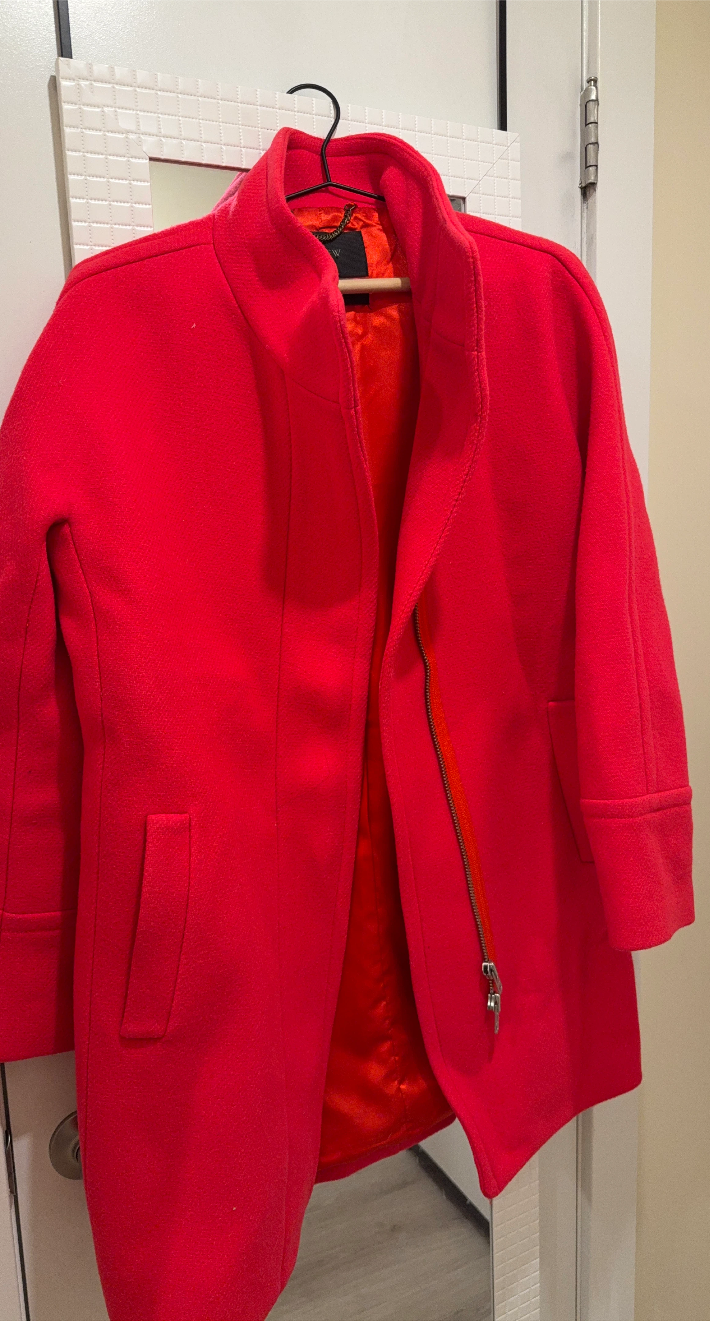 J.Crew Red Coat