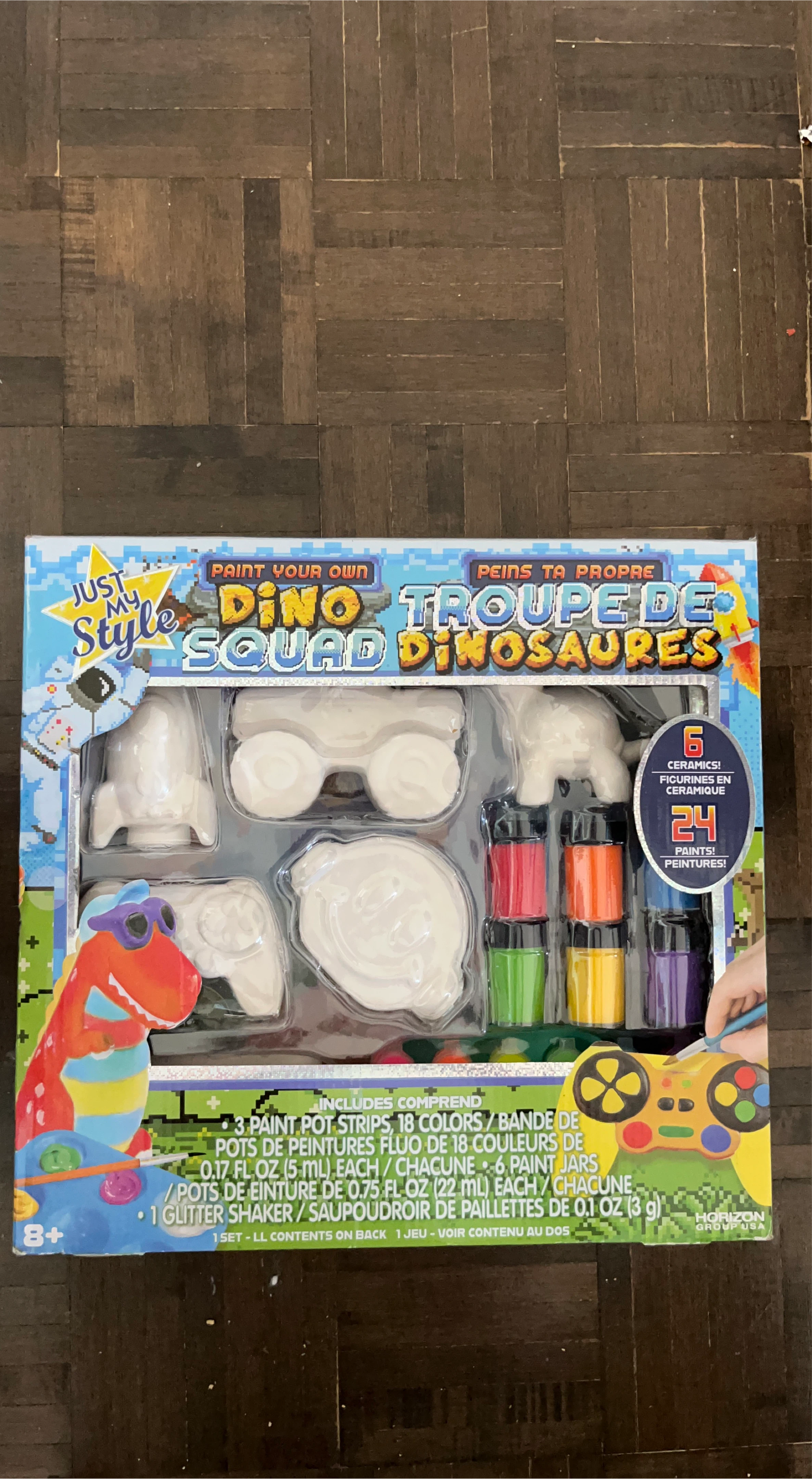 New Just My Style Paint Your Own Dino Squad