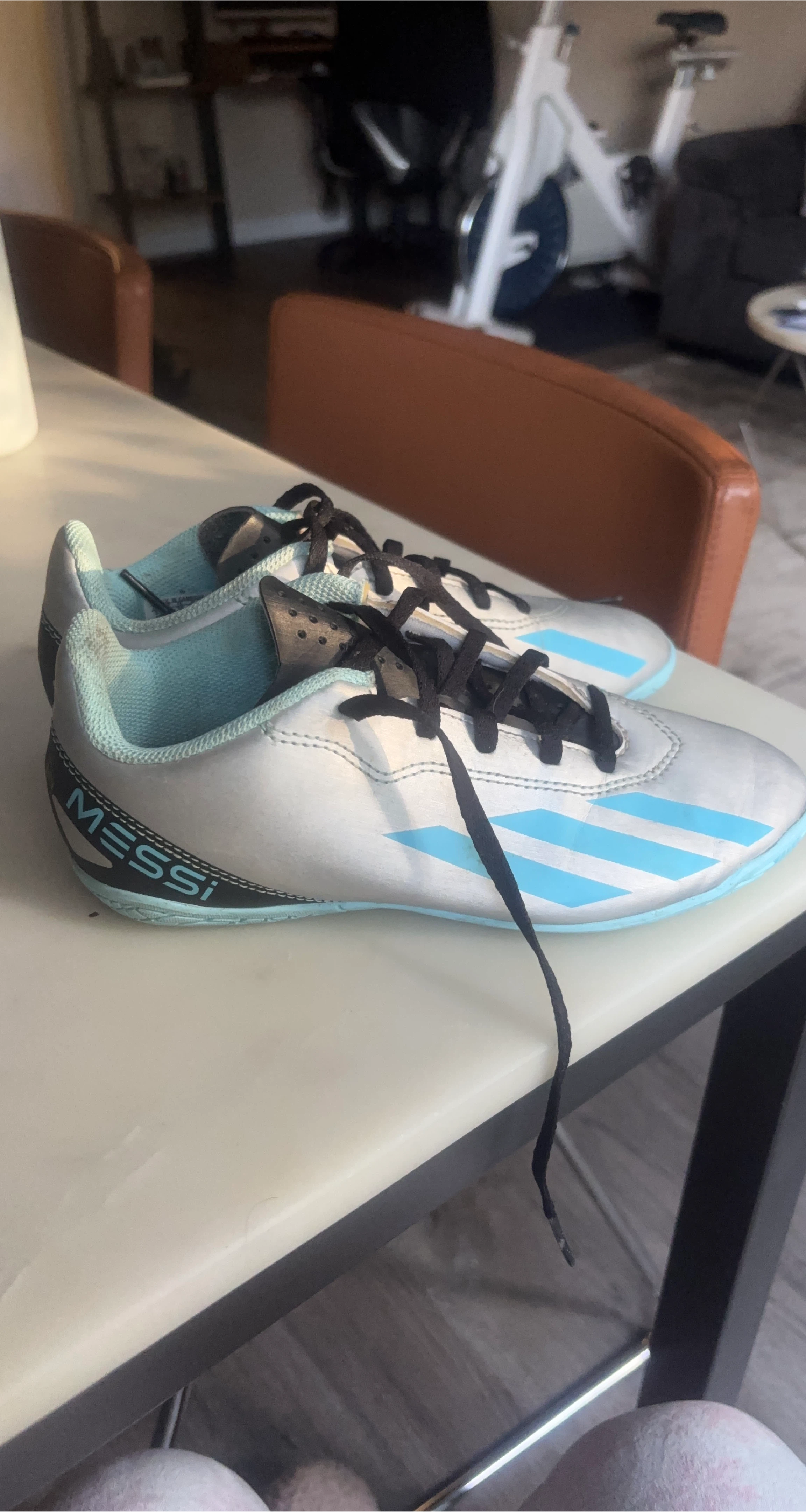 Adidas Messi Soccer Shoes US size 3