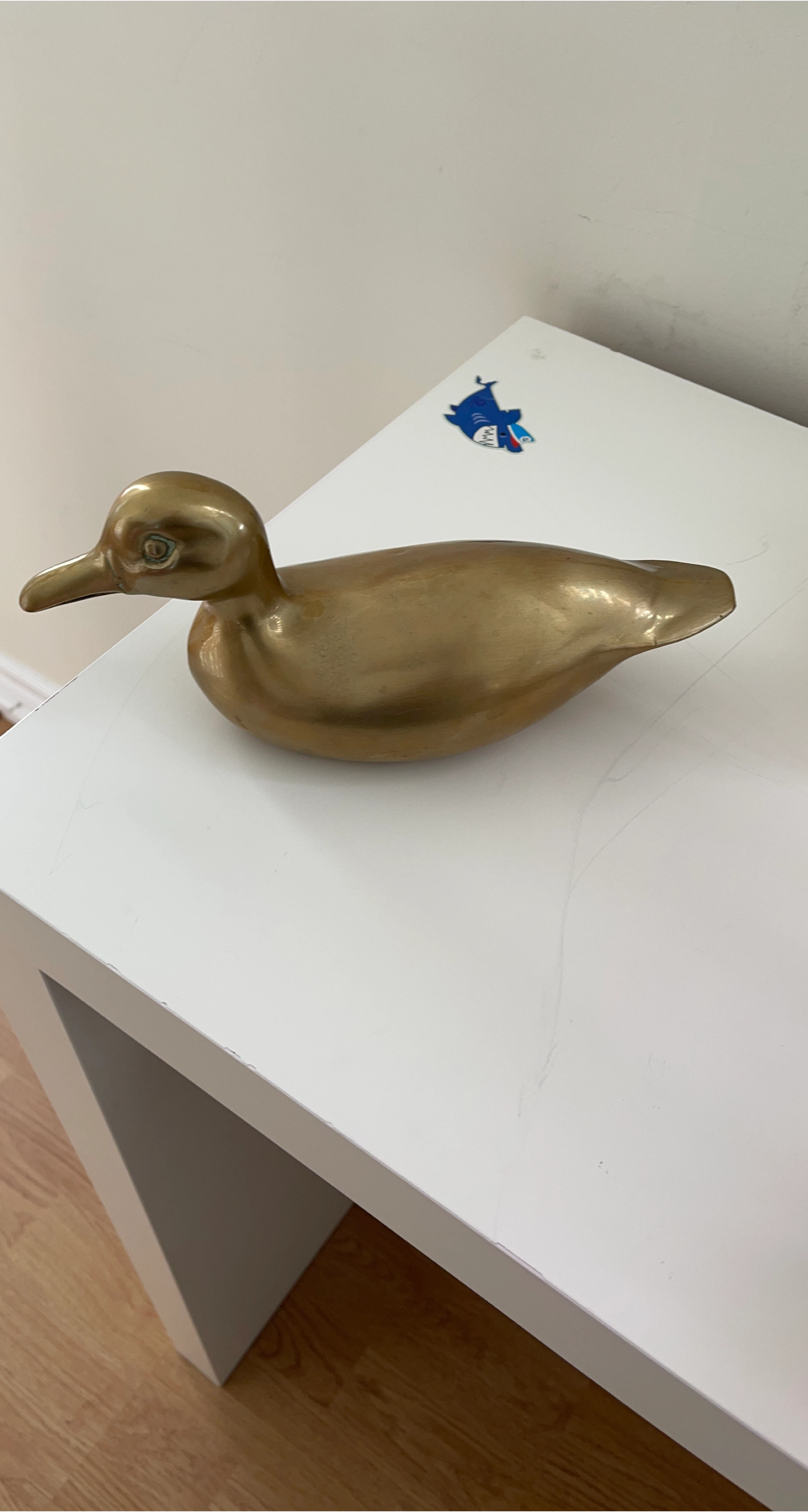 Brass Duck Figurine thumbnail