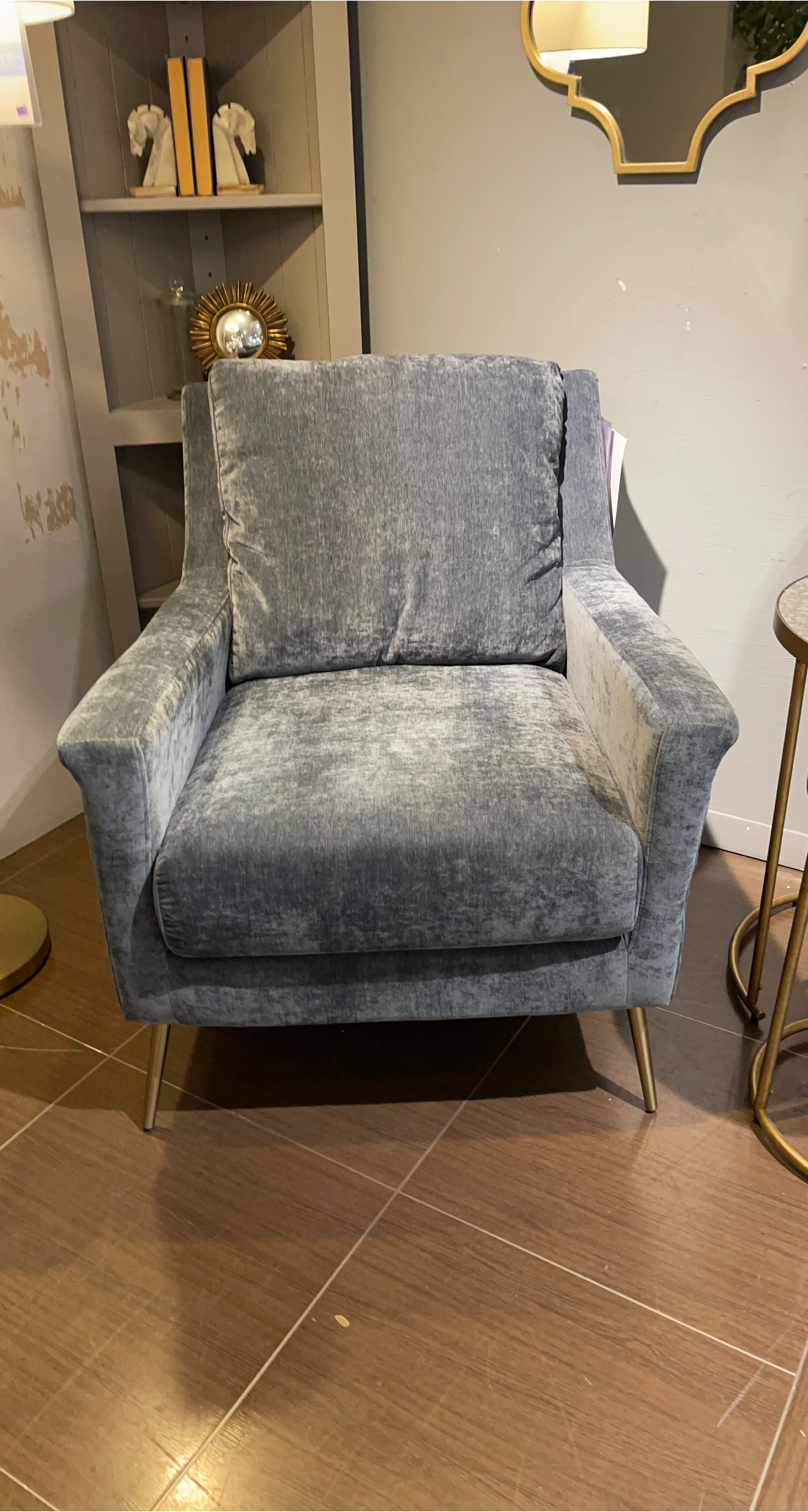 Gray Accent Chair