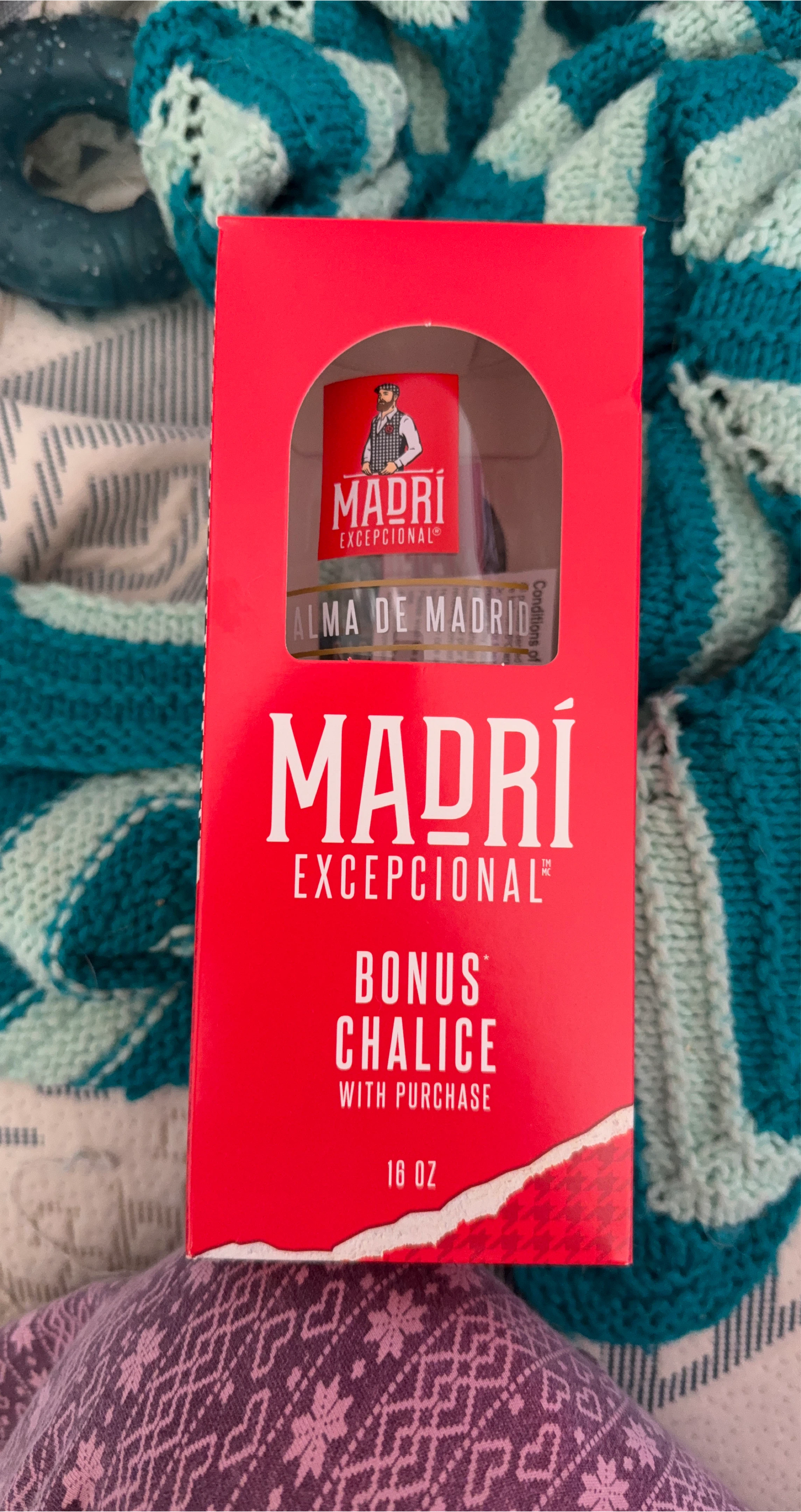 Madri Excepcional Bonus Chalice 16 oz thumbnail